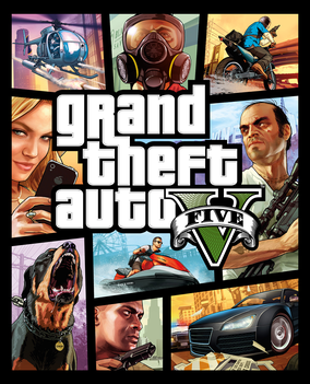 GTA open world artwork